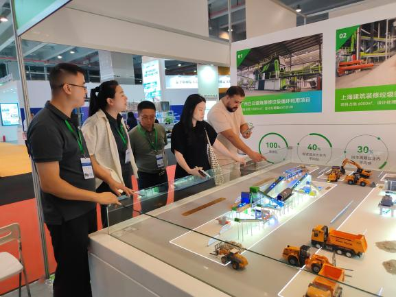 Evento de Mercado | QINGLV apresenta soluções para resíduos de construção e demolição na 12ª Exposição de Tecnologia de Construção de Guangdong na China