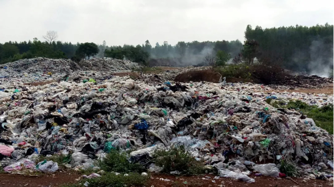 O cerco de resíduos da Tailândia